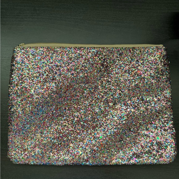 Kate Spade Colorful Glitter Sparkler Clutch Cosmetic Bag - Picture 2 of 6